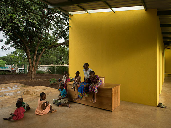 Enjoying the Shelter House terrace